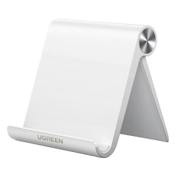 UGREEN 30285 Soporte de Escritorio para Telefono Celular / Ajustable de 0° a 100° / Goma Antiaranazos / Antideslizante / Amplia Compatibilidad con dispositivos de 4 a 7.9 / Plegable / ABS / Color