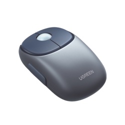 UGREEN 90538 Mouse Inalambrico FUN | Recargable| 2.4G & Bluetooth | 4 Niveles de DPI | Silencioso | Ergonomico | 5 Botones | Compatible con Windows macOS 10.5 Android iOS Linux y Chrome OS | Color Azu