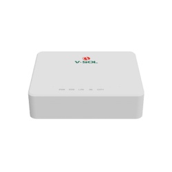 V-SOL V2801T ONU Bridge Dual GPON/EPON con 1 Puerto SC/APC + 1 puerto LAN Gigabit + 1 puerto CATV