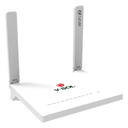 V-SOL V2804BE36-H ONU GPON/EPON con Wi-Fi 7 / 1 Puerto 2.5 Gigabits/ 3 Puertos Gigabit / Puerto PON SC/UPC Hasta 3600 Mbps