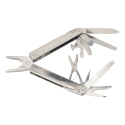 VICTORINOX 30338L Navaja Victorinox Multiherramienta SwissTool X Plus con 37 Funciones. Incluye Funda de Piel