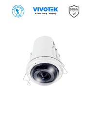VIVOTEK VIV0080011 VIVOTEK FE912-H(1YL) - Camara IP VORTEX Premium Series Fisheye interior 12 Megapixeles WDR Pro Microfono integrado NDAA Almacenamiento interno 512GB Advanced AI
