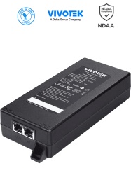 VIVOTEK VIV2350004 VIVOTEK AP-GIC-011B-090 - Inyector PoE Gigabit de 90W con 1 puerto compatible con 802.3af/at/bt NDAA 56VDC/1.61A y proteccion de 6KV