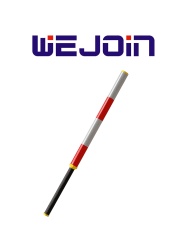 WEJOIN WJN0990048 WEJOIN WJRCFBM3 - Brazo Recto Redondo de 3 metros / Fibra de Carbono / Cubierta de Esponja con Franjas Reflejantes / Sistema Abatible