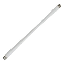 WilsonPRO / weBoost 951182 Jumper Coaxial Delgado Color Blanco de 25.4 Centimetros (10 Pulgadas) de Longitud y Conectores F Hembra en Ambos Extremos. 75 Ohm de Impedancia.