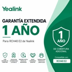 YEALINK RCH40E2-AMS-1YEAR Garantía Extendida de 1 Año para Switch PoE RCH40-E2 de Yealink