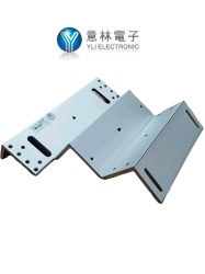 YLI YLI4740047 YLI MBK500NZL - Soporte tipo ZL para Cerradura Magnetica YM500N y YM500NLED