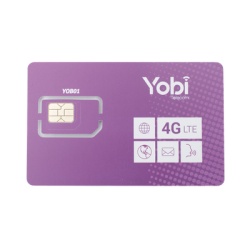 YOBI SIM10GBYOBI SIM Yobi para dispositivos moviles 3G/4G con recarga de 10GB cada mes durante 1 ano de servicio (solo datos)
