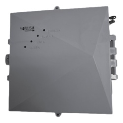 YONUSA SYS12000/127AFV3 Energizador para Cerco Electrico AF-CR / 10 000 Volts / 10 000 Metros Lineales / Alimentacion AC 127-220V o Solar / Control Remoto RF 433 MHz / Sistema de Alarma Integrado / Sa