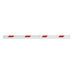 ZKTECO PB-4030-ARM Brazo de Aluminio compatible con barreras: PB4030L / PB4030R
