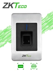 ZKTECO ZKT0700022 ZKTECO FR1500SMF - Lector Esclavo De Huella BIO ID Tarjetas Mifare 13.56 Mhz / IP65 / RS485 y Led Indicador de Estado / Compatible con Paneles InBio