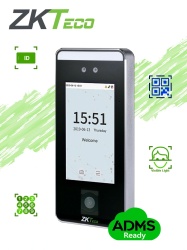 ZKTECO ZKT0810074 ZKTECO SPEEDFACEV5LQR - Control de Acceso Facial / 6000 Rostros / 10 000 Tarjetas ID 125 Khz / QR / Contrasenas / 200 000 Registros / Reconocimiento en 0.35 s / Algoritmo Anti-spoofi