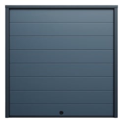AccessPRO APDOOR-127L Puerta D / Garage D / Alta Calidad / Linea Central / Color GRIS / acabdo DELUXE / 12X7 pies / AISLADA / Estilo Americana.