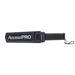 AccessPRO APME-POR Detector de Metal Portatil para Objetos Pequenos / Proteccion IP31 / Indicador LED / Vibracion y Alarma Audible Simultanea / Para Inspeccion a Detalle