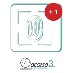 AccessPRO TITANIUMTER [BAJO PEDIDO] Expansion (Checador adicional) para Software de Tiempo & Asistencia compatible con SISTEMAS DE NOMINA / Acceso3 - TITANIUM