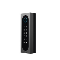 AKUVOX A08S Control de Acceso Slim Akuvox A08S / Aluminio y Vidrio Templado / IP65 & IK09 / Capacidad para 20 000 Tarjetas / Metodos de Acceso Multi (QR Bluetooth PIN RFID) / Soporta Wiegand / 1 Salid