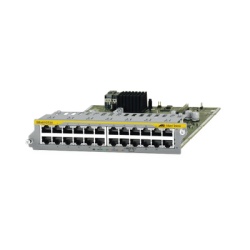 ALLIED TELESIS AT-SBX81GP24 Tarjeta de linea Ethernet 10/100/1000T de 24 puertos PoE+ para SBx8100 Series