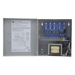 ALTRONIX AL-TV244-UL Fuente de poder ALTRONIX de 24 Vca @ 3.5 Amper o 28 Vca @ 3.0 Amper para 4 camaras Con voltaje de entrada de 115 Vca