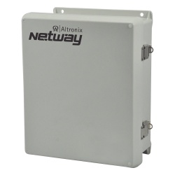 ALTRONIX NETWAY4EWP Switch Reforzado Ethernet de 4 puertos sobre fibra PoE+