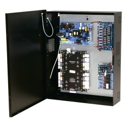ALTRONIX T1SPK34 Kit de Fuente 12 Vcc 6 A 72 W Con Controlador de Acceso Regulador de Voltaje Distribuidor de 8 Salidas Contiene AL600ULXB ACM8 VR6 PDS8