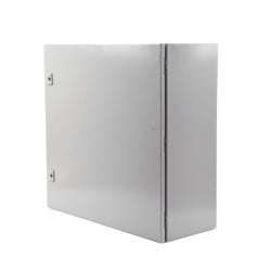ANCLO G4A-606025-UL Gabinete de Acero Nema 4 -IP 66 de 60 x 60 x 25 cm con Platina y certificado UL.