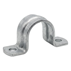 ANCLO SHOE212 Abrazadera tipo Omega para Tubo Conduit Pared Gruesa de 2-1/2" (63 mm) / Acero Pregalvanizado