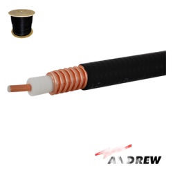 ANDREW / COMMSCOPE FSJ4-50B/1000 Cable Coaxial HELIAX de 1/2 Cobre Corrugado Blindado 50 Ohms Carrete de 305 Metros (1000 Pies)