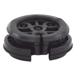 ANDREW / COMMSCOPE SEC-412 Bota Pasamuro de 4. Incluye 4 Orificios para Cable Coaxial de 1/2