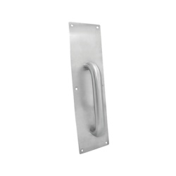 ASSA ABLOY 85594 Push Plate con Jaladera para Puertas de Empuje