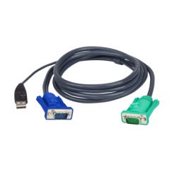 ATEN 2L-5203U Cable KVM | USB con SPHD | 3 en 1 | De 3 m