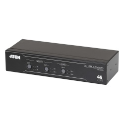 ATEN VM0202HB Conmutador matricial HDMI 2 x 2 True 4K con desembebedor de audio