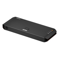 ATEN VS4841 Switch HDMI 4 Puertos True 4K Essentials | RapidSync? | HDR10+ | HDCP 2.2 | Control por Boton e IR | LPCM 7.1 | Diseno Compacto