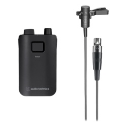 AUDIO-TECHNICA ESW-T4101/831CH TRANSMISOR DE PETACA INALAMBRICO CON MICROFONO DE SOLAPA AT831CH SERIE ESW.