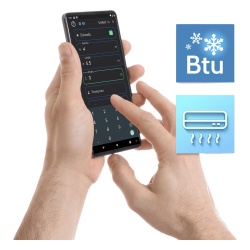 AUFIT CALCULADOR-BTU Calculador de capacidad de enfriamiento BTU Aufit