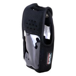 BEE ELECTRONICS INC 2806-BC Funda de Nylon clip metalico /cinto capuchon con broches /botones y visor frontal para NX-410K2 y NX-411K2.