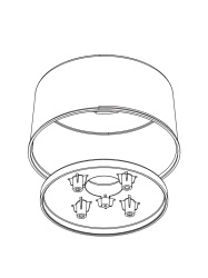 BOSCH RBM0430075 BOSCH V_NDA5070PIPW - Placa Conexion Colgar c/tapa Intemperie - Img 2
