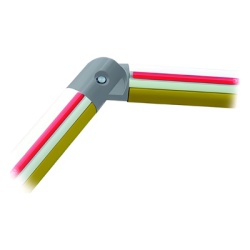 CAME 001-G03755SX Articulacion para Brazo Tubular para KX-BG-GA. Para Barrera DERECHA
