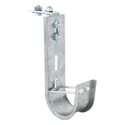 CHAROFIL CH-J51-EZ Soporte (Gancho) tipo J-Hook hasta 28 cables Cat6 ideal para soportar cableado en los espacios de manipulacion al aire Para instalacion en interior