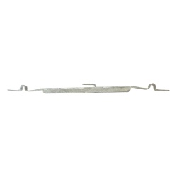 CHAROFIL MG-51-228GAC Clip recto automatico para unir tramos de charola con peralte 54 mm con acabado Galvanizado por inmersion en caliente