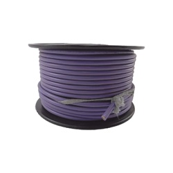 COBRA WIRE & CABLE A1012T-14-100 Cable Marino Primario 12 AWG / 100 Pies / Color Purpura / Chaqueta PVC Resistente a Llama / Cobre Estanado Clase K