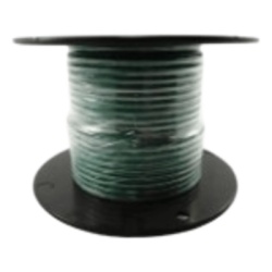 COBRA WIRE & CABLE A2010T-03-100 Cable Marino Primario Color Verde Calibre 10 AWG / 100 Pies Rollo / Retardante de Llama PVC Verde / Cobre Estanado Clase K / 600V 105Â°C / Cumple UL 1015-1028-1230-123