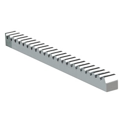 COMUNELLO 1140-0510-001 Cremallera de 2 Metros de Longitud / Para Motores con Pinon de Modulo 4