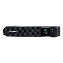 CYBERPOWER CP1500PFCRM2U UPS de 1500 VA/1000 W Topologia Linea Interactiva Entrada 120 Vca NEMA 5-15P Onda Senoidal Pura Torre o Rack 2 UR Con 8 Tomas NEMA 5-15R