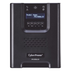 CYBERPOWER PR1500LCD UPS de 1500 VA/1500 W Topologia Linea Interactiva Entrada 120 Vca NEMA 5-15P Onda Senoidal Pura Mini Torre Con 8 Tomas NEMA 5-15R