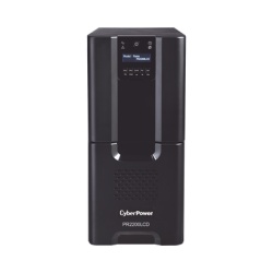 CYBERPOWER PR2200LCD UPS de 2200 VA/1980 W Topologia Linea Interactiva Entrada 120 Vca NEMA L5-30P Onda Senoidal Pura Tipo Torre Con 8 Tomas NEMA 5-15R y 2 NEMA 5-20R