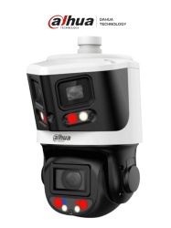 DAHUA DHT0060120 DAHUA DH-SDT3E410-8P-MB-A-PV1 - Camara PTZ IP X-Spans 8MP4MP TiOC: 10X Zoom IR hasta 70m Autotracking Proteccion perimetral Multivision Disuasion activa Luz dual inteligente SM