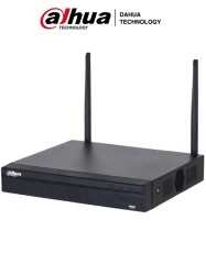 DAHUA DHT0190007 DAHUA NVR1108HS-W-S2-CE - NVR WiFi de 4 Megapixeles/ 8 Canales IP/ H.265/ Salidas HDMI &VGA/ 1 Bahia de Disco Duro/ 1 E&S de Audio/ Onvif/