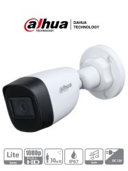 DAHUA DHT0290033 DAHUA HAC-HFW1200CN-A - Camara Bullet 1080p/ Microfono Integrado/ Lente de 2.8mm/ 30 Mts de Ir/ IP67/ Policarbonato/ CVI/CVBS/AHD/TVI/ BLC/HLC/DWDR