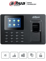 DAHUA DHT0800003 DAHUA DHIASA1222ES - Control de Asistencia con Huella Digital Contrasena Capacidad 1000 Usuarios 100 000 Eventos Comunicacion TCP/IP