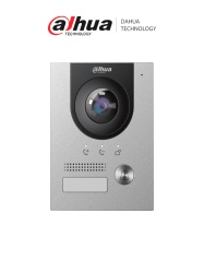 DAHUA DHT2220050 Dahua VTO2201F-P Frente de calle IP 2MP/ IK 07/ IP 65/ Control de Cerradura/ Aluminio/ Compatible con App DMSS/ Apertura remota/ Alimentacion a 12V /